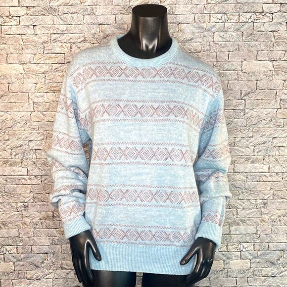 Pierre Cardin Crew Neck Sweater Women's Size Small Oversized Boxy - Picture 1 of 5